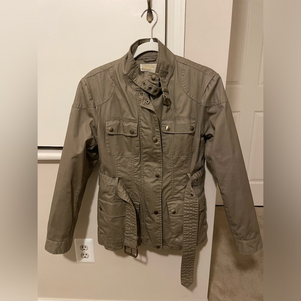Michael Kors Zip Up Belted Jacket *Excellent Condition* - Size M